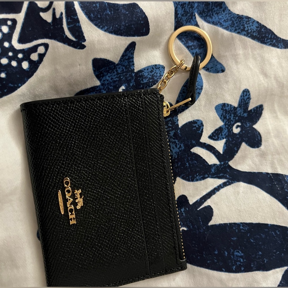 Coach black wallet